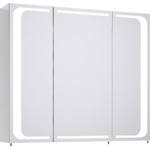 Шкаф навесной Aqwella Милан 80 15952, 80x17x70 см, белый