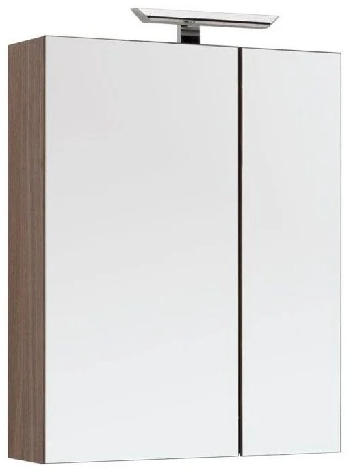 Шкаф навесной Aquanet Нью Йорк 70 70x20.4x87.3см коричневый купить,NaN