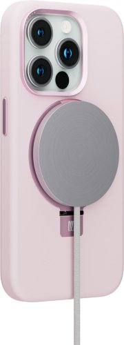 Чехол LEVELO для Apple iPhone 15 Pro Max розовый - ForteMarket Чехол LEVELO для Apple iPhone 15 Pro Max розовый купить,10070