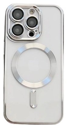 Чехол Для Apple iPhone 14 Pro Max серебристый купить,520