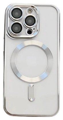 Чехол Для Apple iPhone 14 Pro Max серебристый купить,520