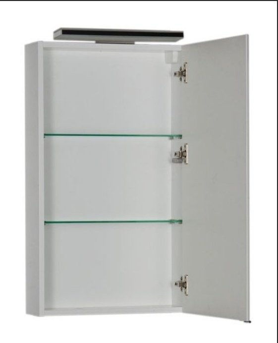 Шкаф навесной Aquanet Орлеан 50 183075, 50x16x85 см, белый