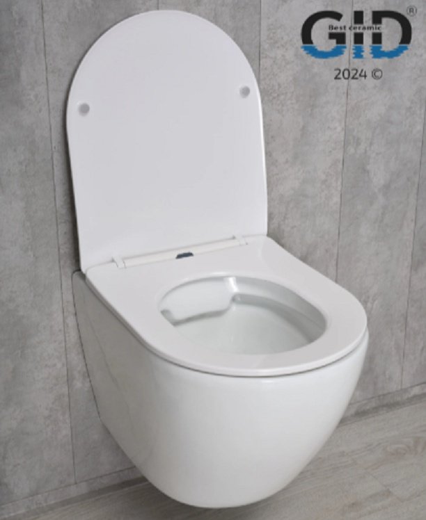 Унитаз GID-ceramic 62265Y Tr2198TFB белый