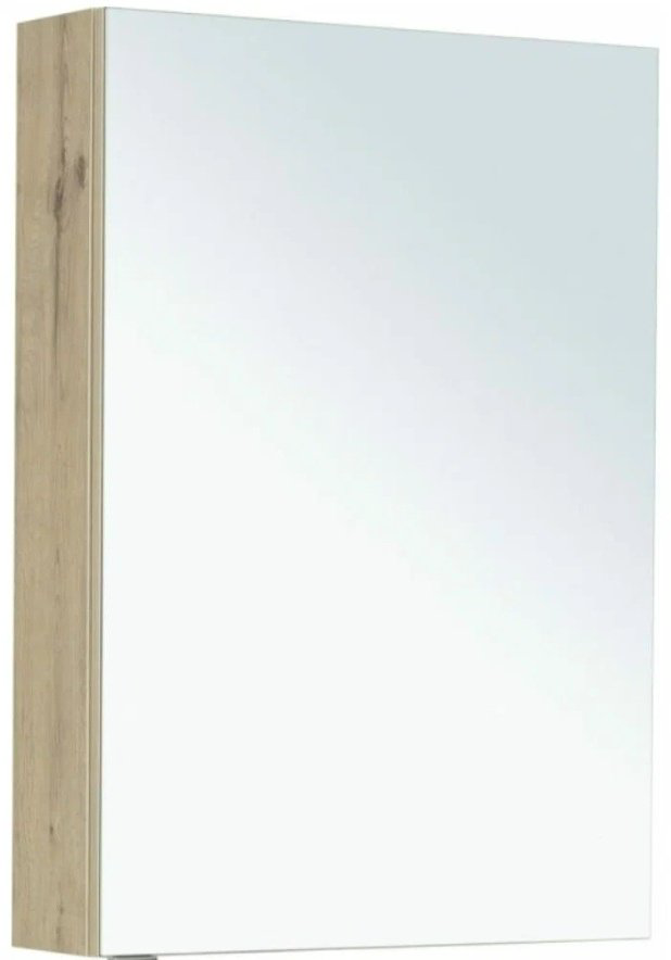 Шкаф-зеркало Aquanet 277541, 60x17x85 см, бежевый купить,NaN