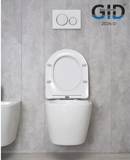 Унитаз GID-ceramic 62265Y Tr2198TFB белый
