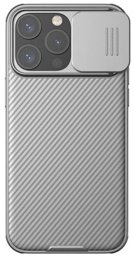 Чехол Nillkin для Apple iPhone 15 Pro серебристый купить,NaN