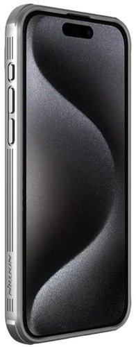 Чехол Nillkin для Apple iPhone 15 Pro серебристый купить,NaN