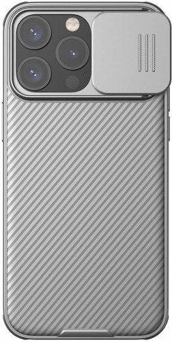 Чехол Nillkin для Apple iPhone 15 Pro Max серебристый купить,NaN