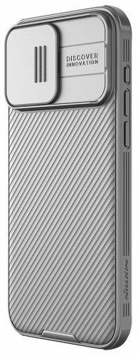 Чехол Nillkin для Apple iPhone 15 Pro Max серебристый купить,NaN