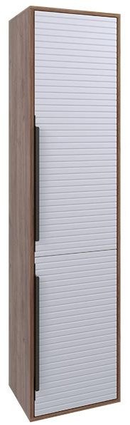 Шкаф навесной AVK Леона 35x27x160см белый купить,NaN