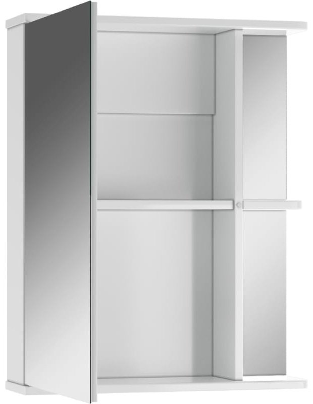 Шкаф зеркальный Айсберг Норма-1 55 DA1603HZ 55x15.7x70см купить,NaN