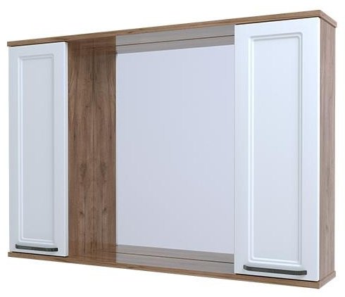 Шкаф навесной AVK Эрика 100x17.5x70см белый купить,NaN