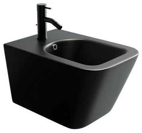 Биде Ceramicanova CN3008MB черное купить,234123
