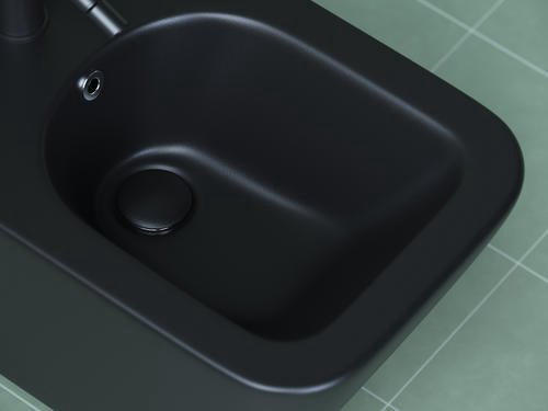 Биде Ceramicanova CN3008MB черное купить,234123