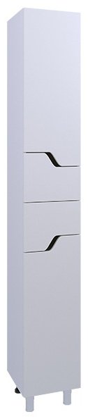 Шкаф-пенал AVK П 2 Двери 2 Ящика Азалия 30x32x180см белый купить,NaN