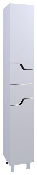 Шкаф-пенал AVK П 2 Двери 2 Ящика Азалия 30x32x180см белый купить,NaN