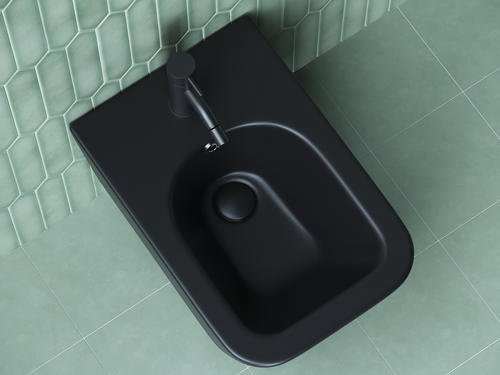 Биде Ceramicanova CN3008MB черное купить,234123