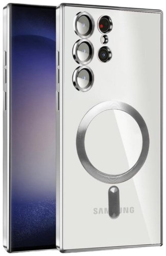 Чехол Для Samsung Galaxy S24 Ultra серебристый купить,668