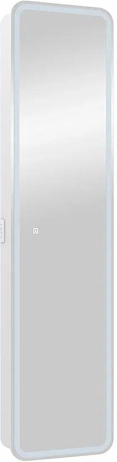 Шкаф навесной TA-CBled 40x18x160см белый купить,NaN