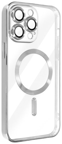 Чехол Для Apple iPhone 15 Pro серебристый купить,956