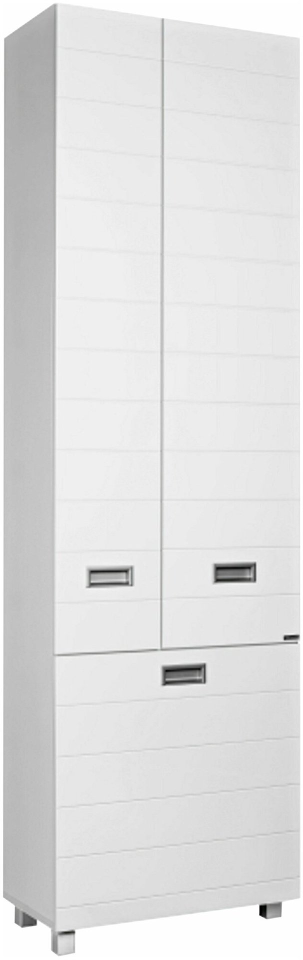 Шкаф-пенал напольный KABINKA.KZ DC5014P, 60x34.6x200 см, белый