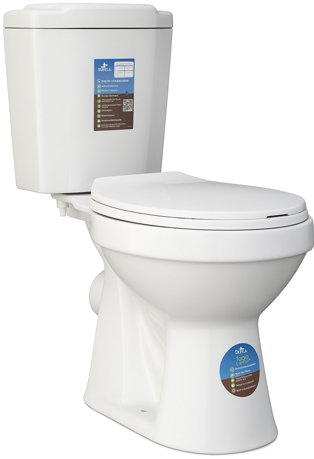 Унитаз Domani-Spa 8038 белый