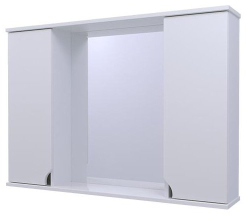 Шкаф навесной AVK Азалия, 100x17.5x70 см, белый