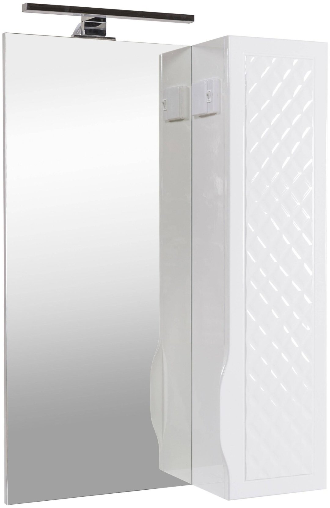 AQUARODOS одорс 55 R, 55x16.5x80 см, белый