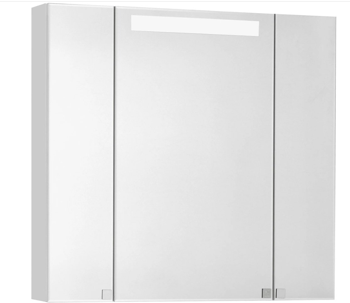 Шкаф навесной Aquaton K0000095714 80x15.3x75см белый купить,NaN