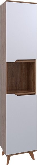 Пенал напольный AVK, 2 Двери&#43;Ниша 400, Ангелика