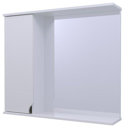 Шкаф навесной AVK Азалия, 100x17.5x70 см, белый