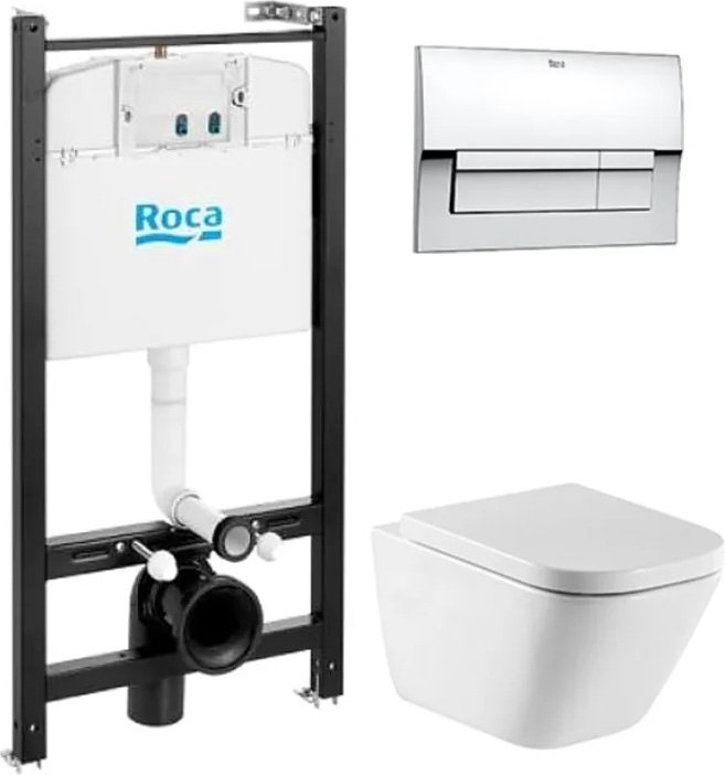 Унитаз Roca Meridian 7893104110 белый