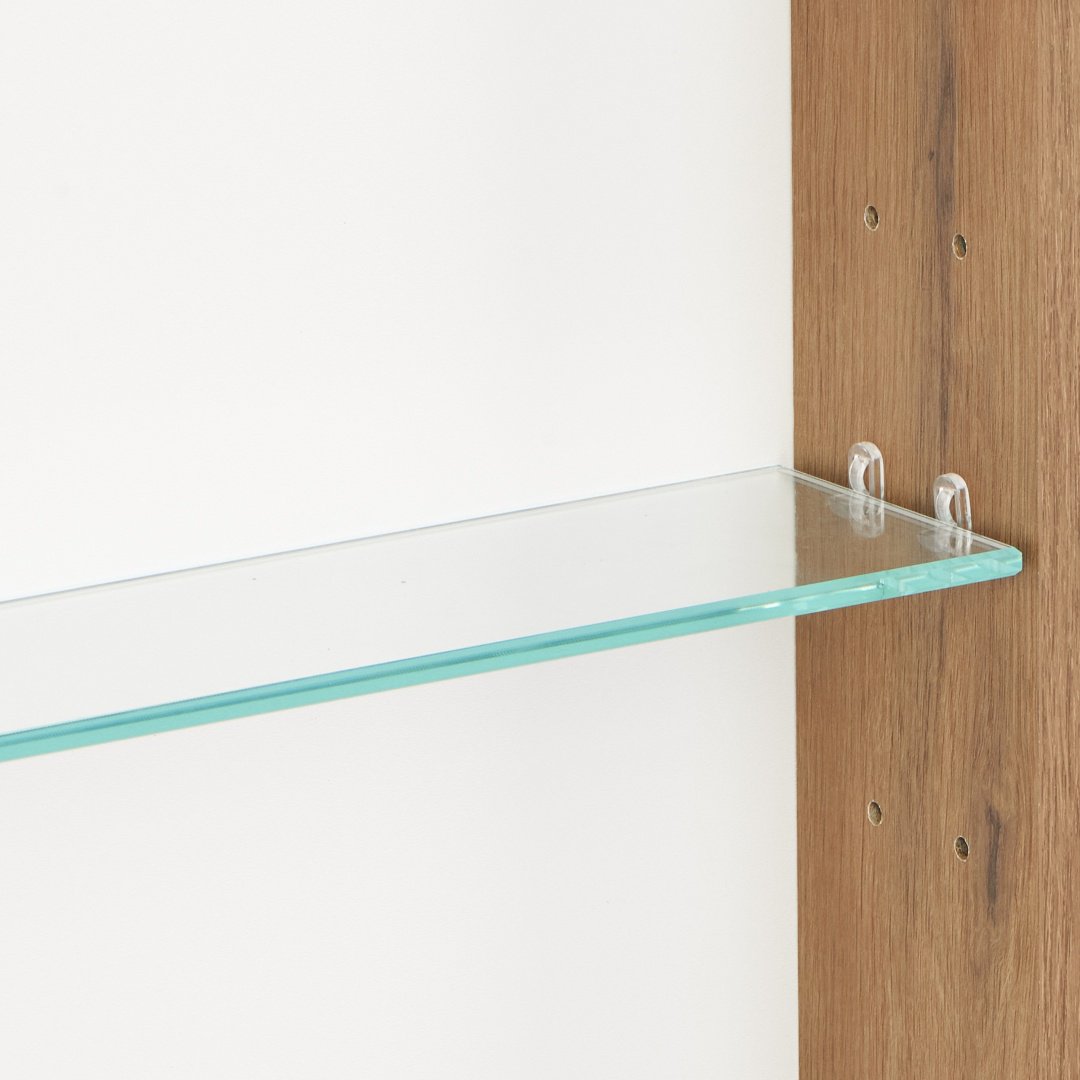 Акватон Сканди 55, 55x13x85 см, белый, коричневый