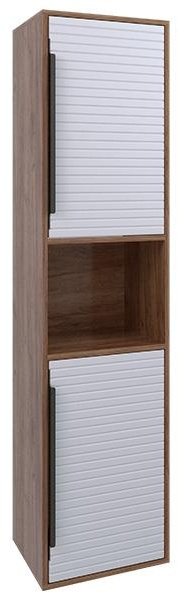 AVK Леона, 40x27x160 см, белый, коричневый