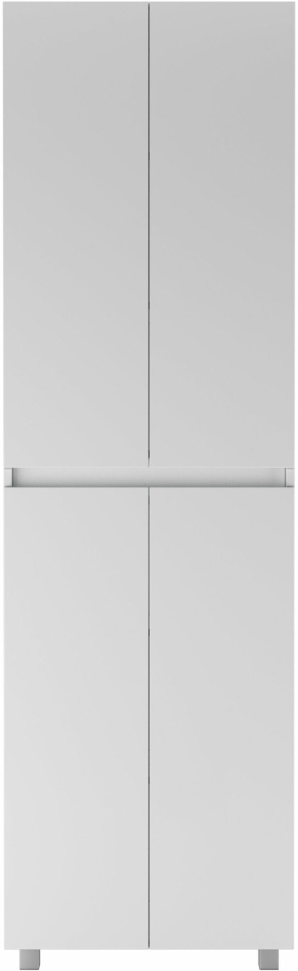 Шкаф-пенал напольный Домино DA1625P, 60x31.6x195 см, белый