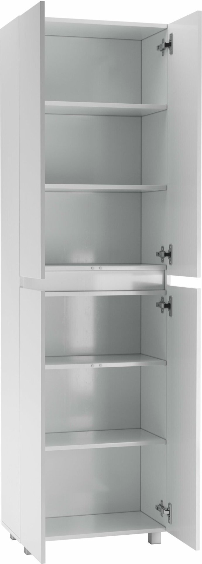Шкаф-пенал Домино DA1625P 60x31.6x195см белый купить,NaN