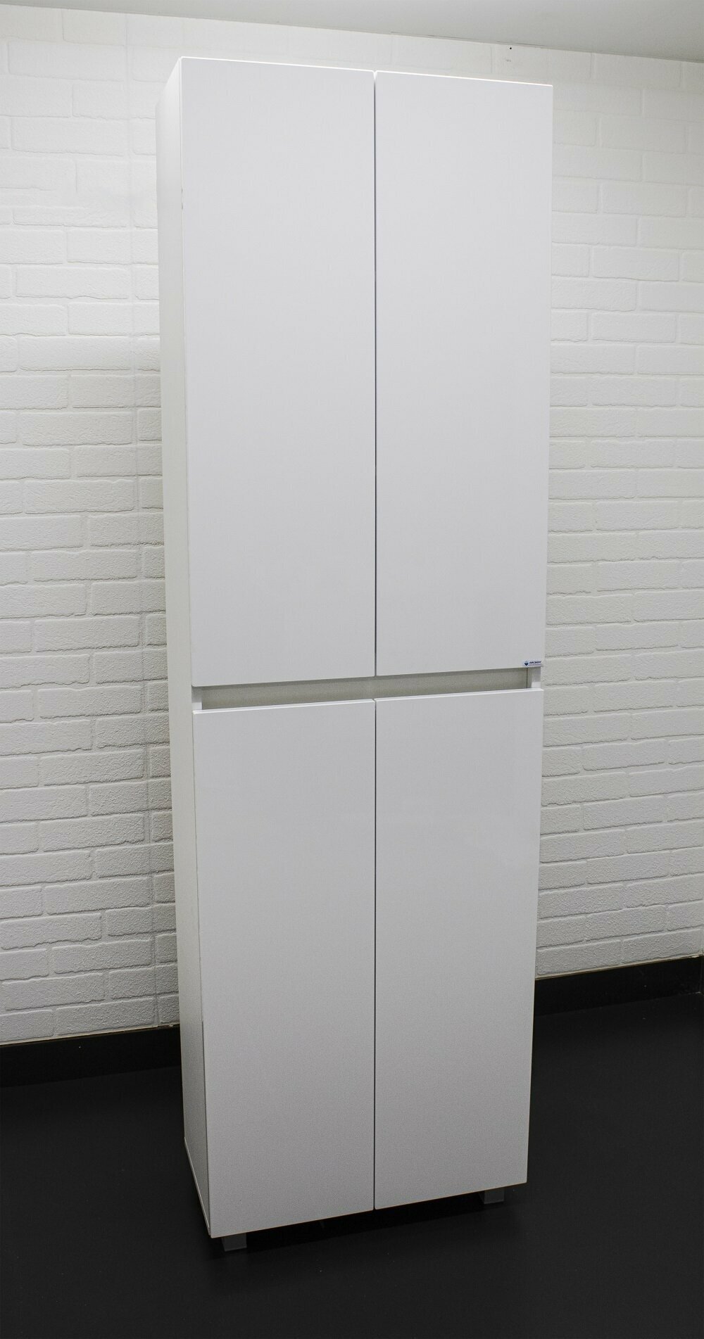 Шкаф-пенал напольный Домино DA1625P, 60x31.6x195 см, белый