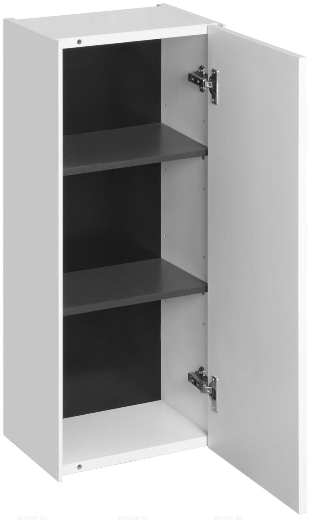 KABINKA.KZ Сохо 35, 35x25x80 см, черный, белый