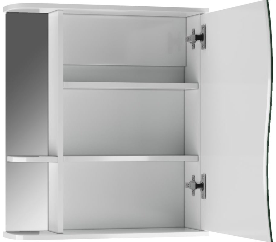 Шкаф зеркальный навесной Домино DA1035HZ 61.6x15.7x70см белый купить,NaN