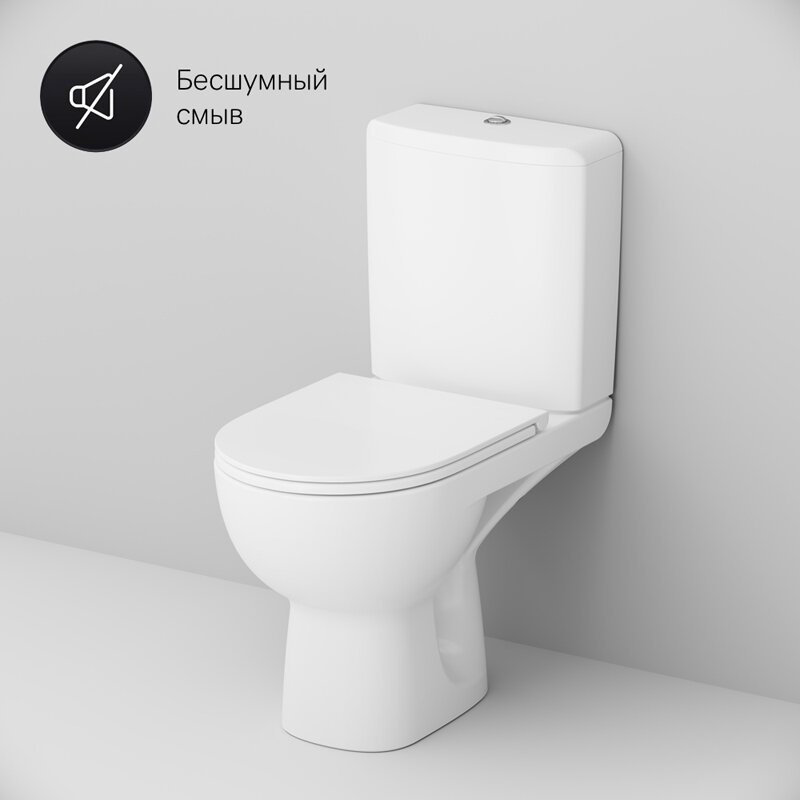 Унитаз AM.PM C908607SC белый купить,NaN