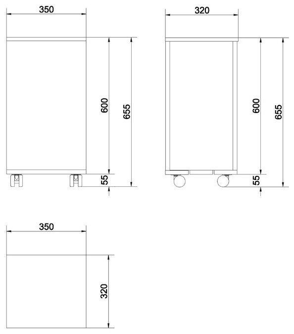 Шкаф притуалетный напольный Cersanit Smart, 35x32x65.5 см, светло-коричневый купить,NaN