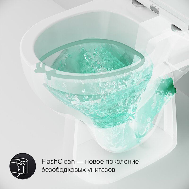 Унитаз AM.PM C908607SC белый купить,NaN