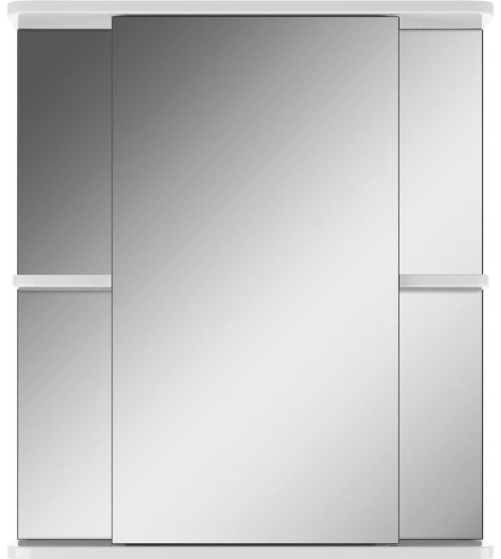 Шкаф зеркальный навесной Kabinka.kz DA1612HZ 61.7x15.7x70см белый купить,NaN