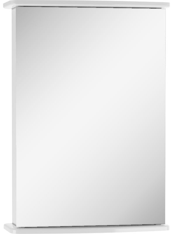 Шкаф зеркальный навесной Домино DA1062HZ 50x14.7x70см белый купить,NaN