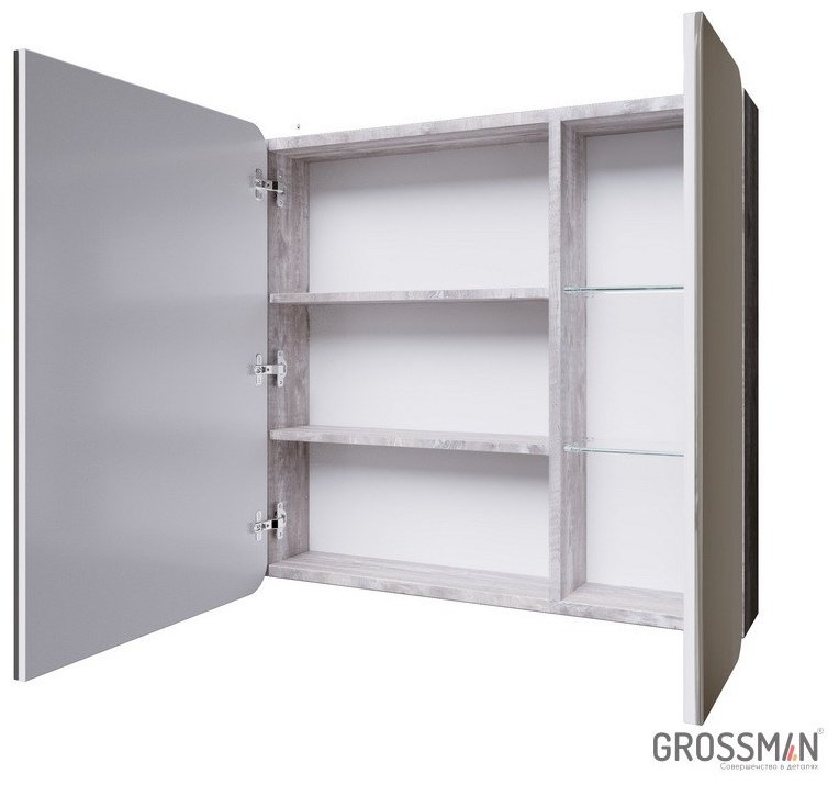 Шкаф навесной Grossman Талис 80 80x16x75 см купить,NaN