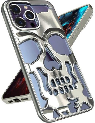 Чехол Для Apple iPhone 15 Pro Max серебряный купить,4070