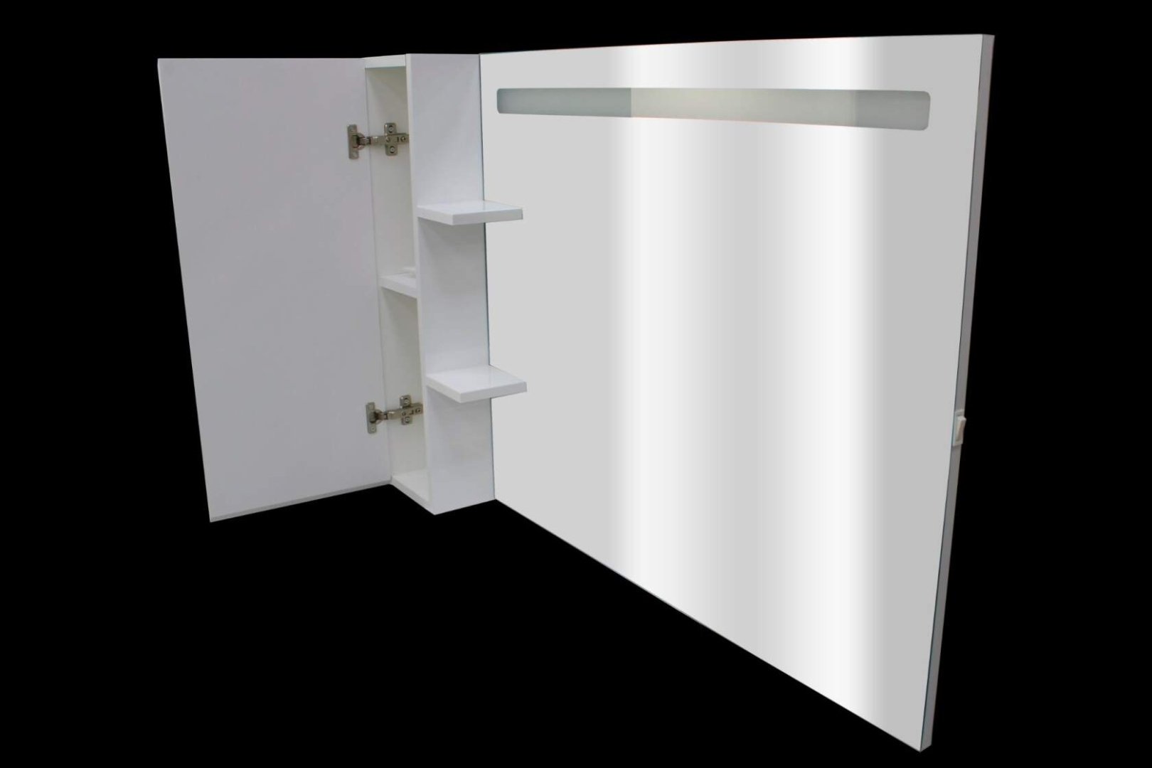 Шкаф навесной Lindis София, 80x14.5x70 см, белый