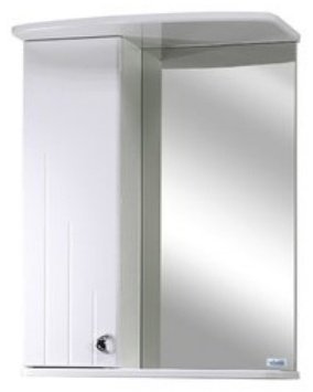 Шкаф навесной Lindis Аллегро K0000110868, 50x24x73 см, белый