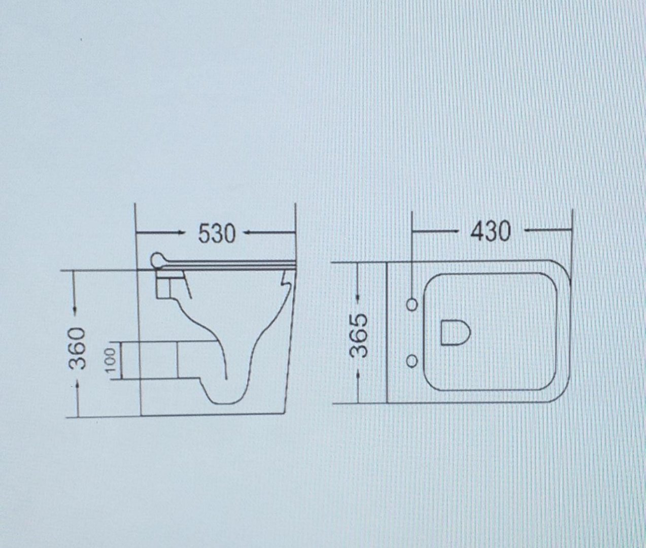 Унитаз Santop ST-0257 белый