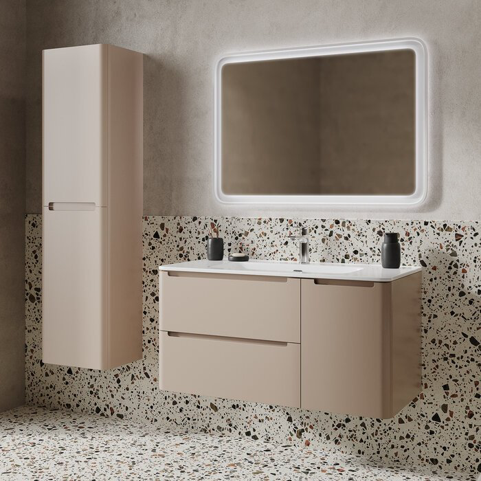 Шкаф навесной Iddis EDI40C0i97 40x30x150см коричневый купить,NaN